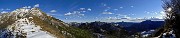 13 Panoramica con percorso di salita al Monte Gioco